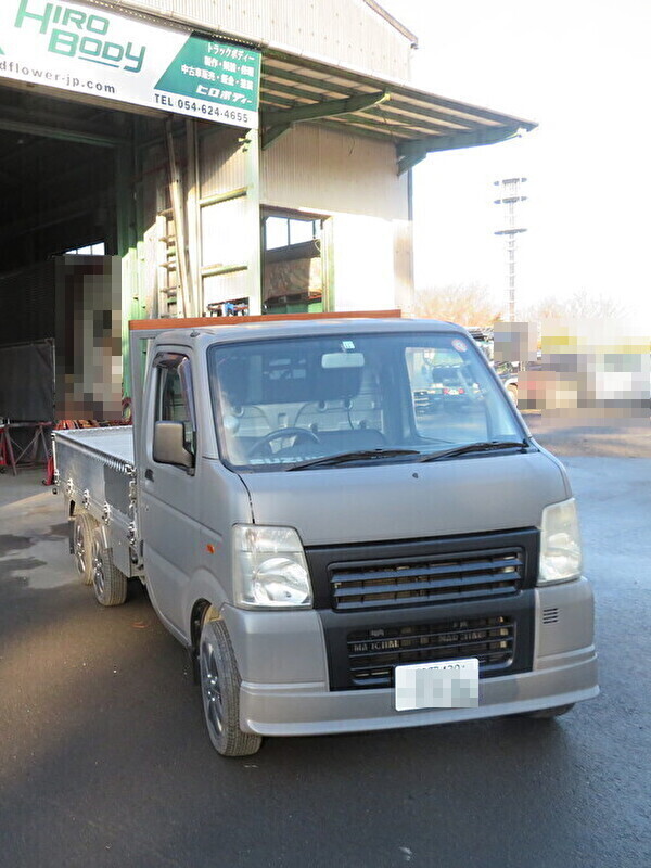 軽トラ全塗装＆ボディー加工【SUZUKI CARRY】 - ヒロボディ－ | HiroBody